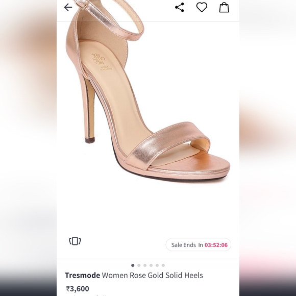 moda otaliano Shoes - Tresmode Moda italiano rose gold stilettos
